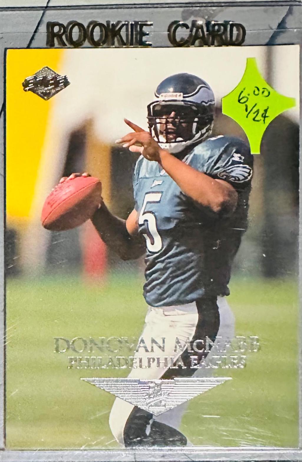 Donovan McNabb #185 Football Cards 1999 Collector's Edge 1st Place