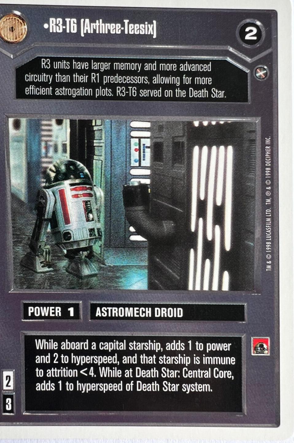 R3-T6 [Revised] Star Wars CCG A New Hope