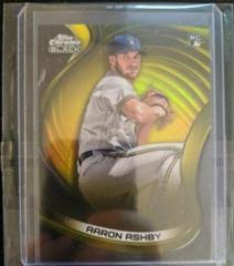 Aaron Ashby [Gold] #71 Baseball Cards 2022 Topps Chrome Black Prices