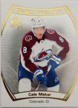 Cale Makar #S-7 Hockey Cards 2021 SP Authentic Spectrum FX