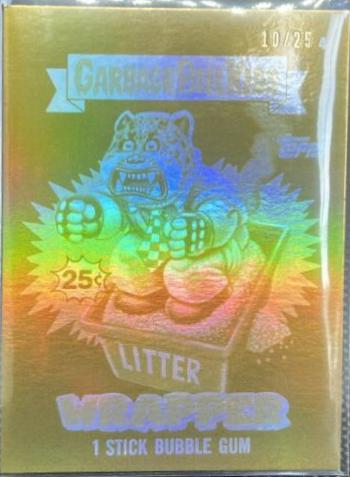 Wrapper [Gold] #10 Garbage Pail Kids 2024 Game Over