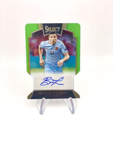 Burak Yilmaz [Green] #S-BY Soccer Cards 2016 Panini Select Signatures