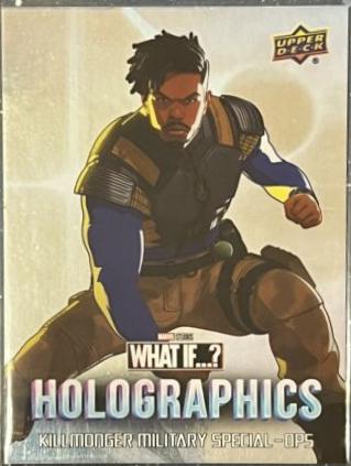 Killmonger Military Special-Ops #UH3 Marvel 2023 Upper Deck What If Holographics