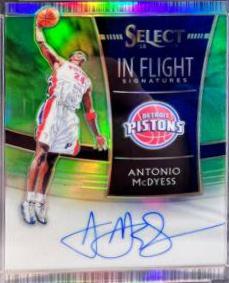 Antonio McDyess #IF-AMD Basketball Cards 2018 Panini Select in Flight Signatures