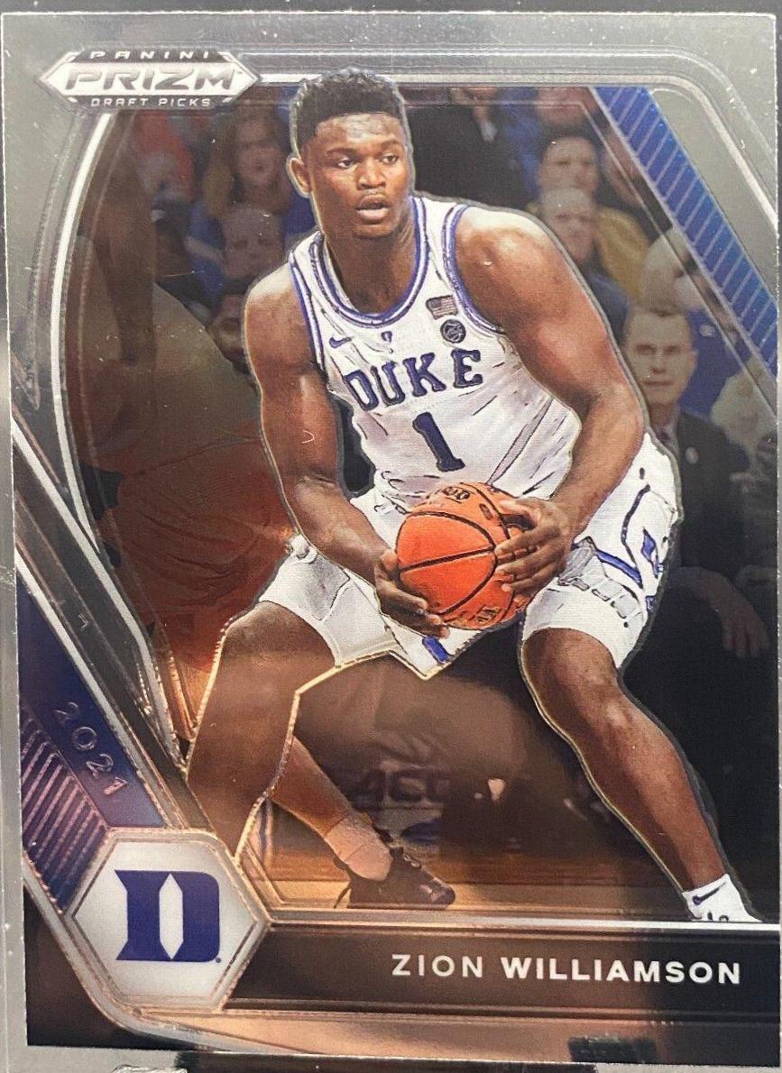 Zion Williamson 63 Prices 2021 Panini Prizm Draft Picks Basketball