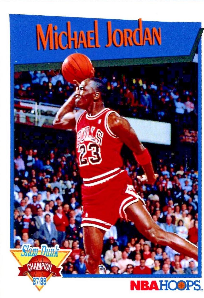 Michael Jordan #IV Prices | 1991 Hoops Slam Dunk | Basketball Cards