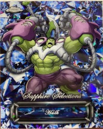 Hulk #SS-3 Marvel 2024 Topps Chrome Sapphire Selections