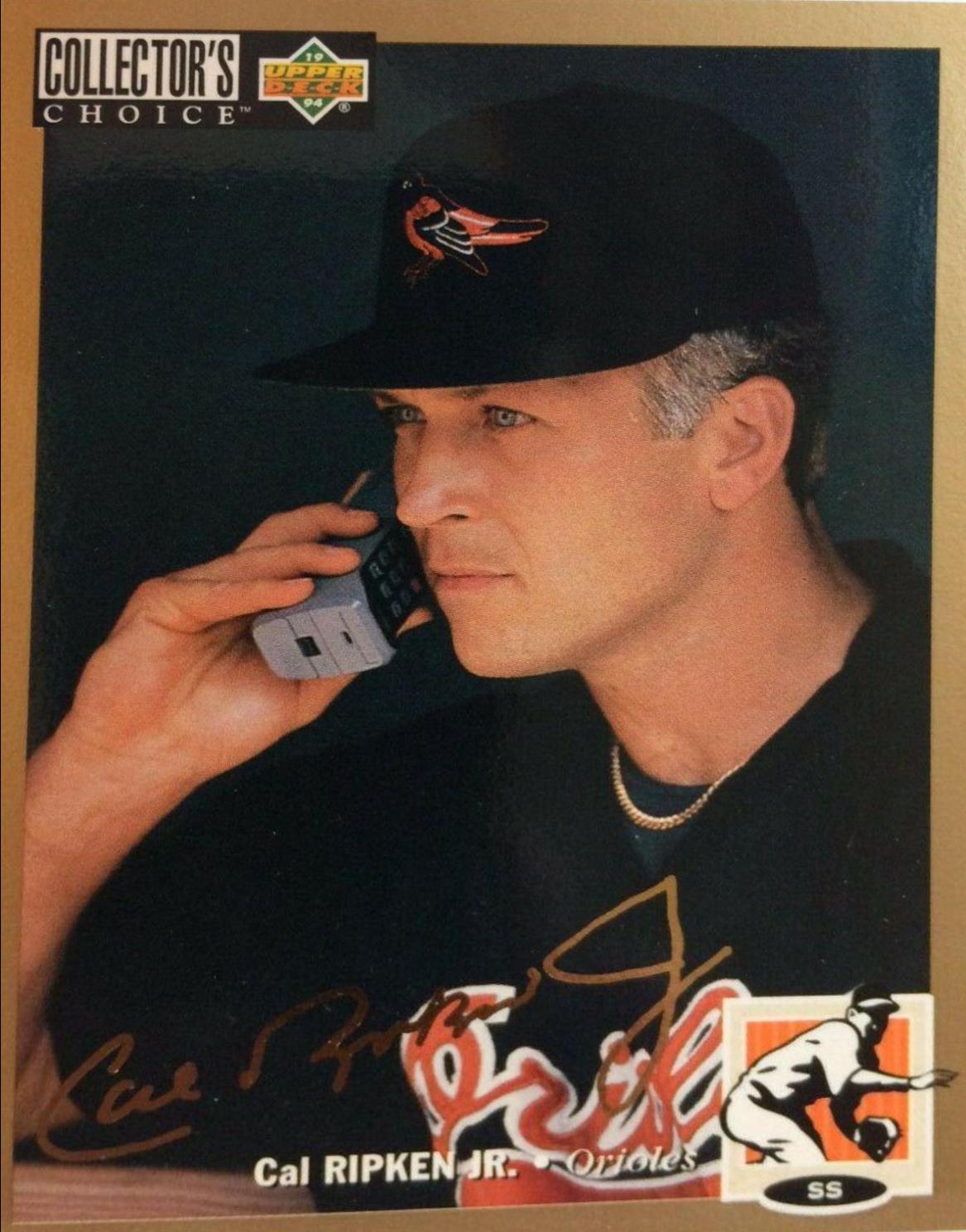 Cal Ripken Jr. [Gold Signature] #240 Prices | 1994 Collector's Choice ...
