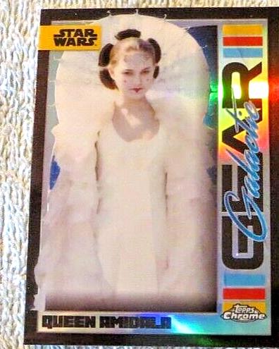 Queen Amidala [Gold Refractor] #GG-11 Star Wars 2024 Topps Chrome Galactic Gear