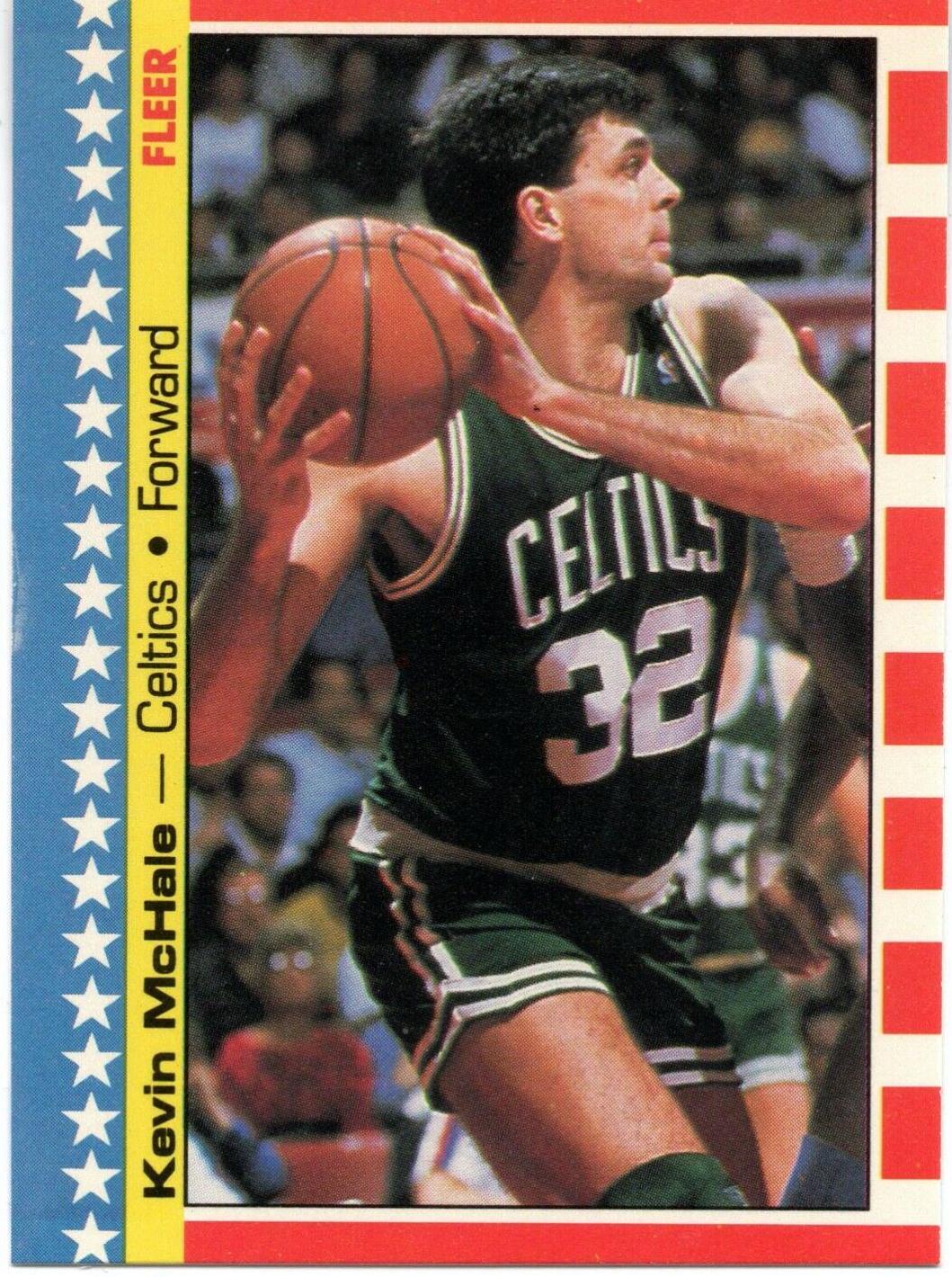 Kevin McHale #5 Basketball Cards 1987 Fleer Sticker