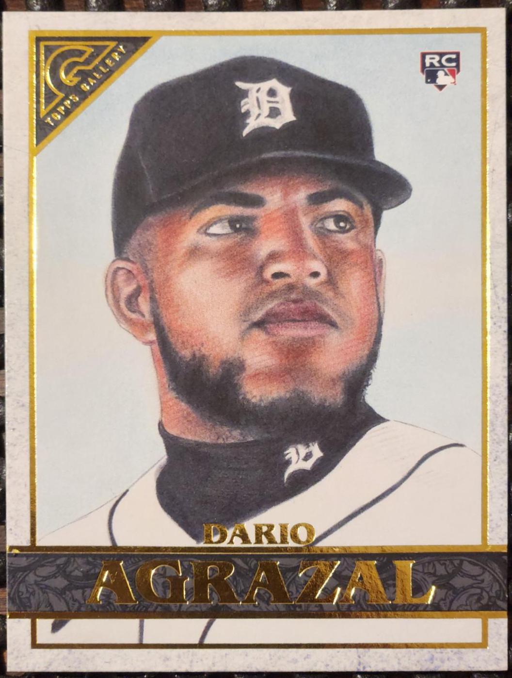 Dario Agrazal #42 Baseball Cards 2020 Topps Gallery