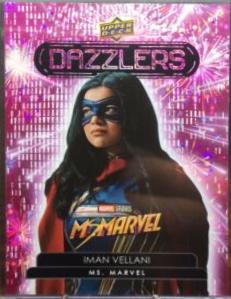 Iman Vellani as Ms. Marvel [Pink] #DZ-4 Marvel 2024 Upper Deck Studios Dazzlers