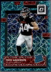 Troy Andersen [Teal Velocity] #273 Football Cards 2022 Panini Donruss Optic Prices