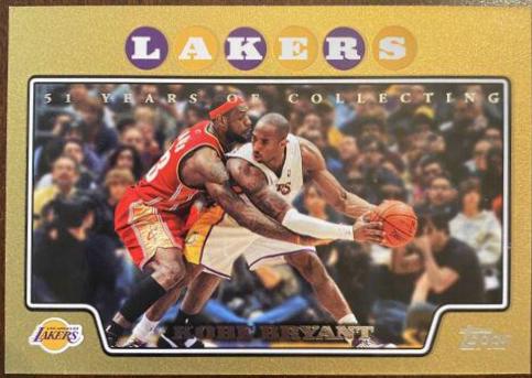 Kobe Bryant [Gold] #24 Basketball Cards 2008 Topps