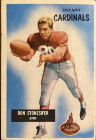 Don Stonesifer #9 Football Cards 1955 Bowman