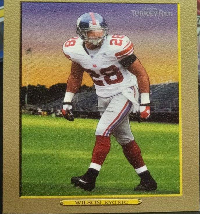 Gibril Wilson [Gold] #259 Football Cards 2006 Topps Turkey Red