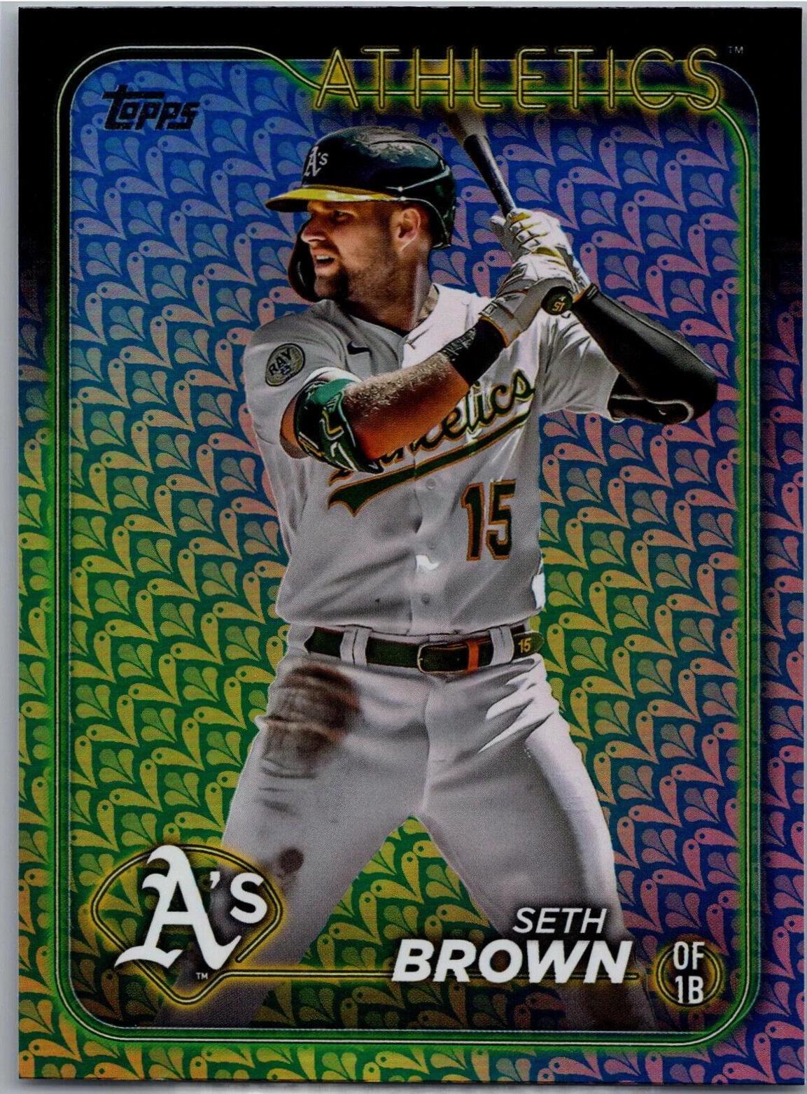 Seth Brown [Easter] 79 Prices 2024 Topps Baseball Cards