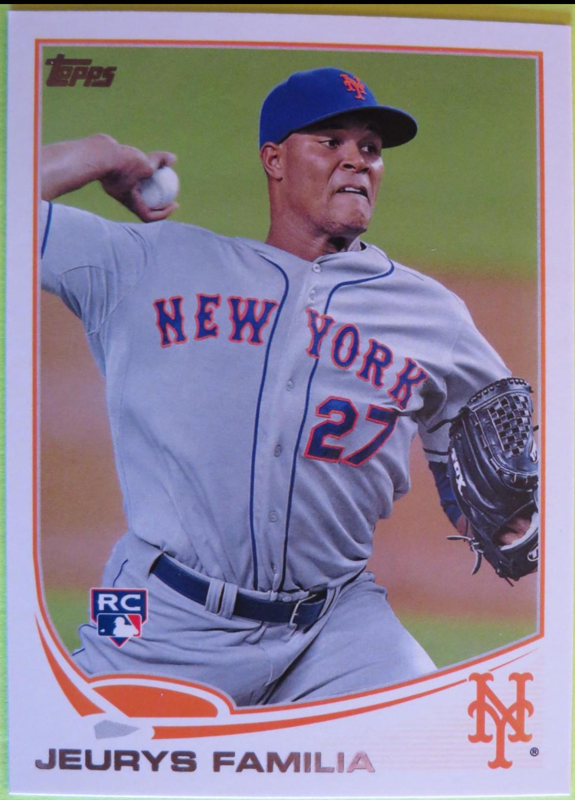 Jeurys Familia #271 Baseball Cards 2013 Topps Chrome