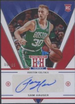 Panini store Contenders 21-22 Basketball Sam Hauser Playoff Ticket Auto / 99