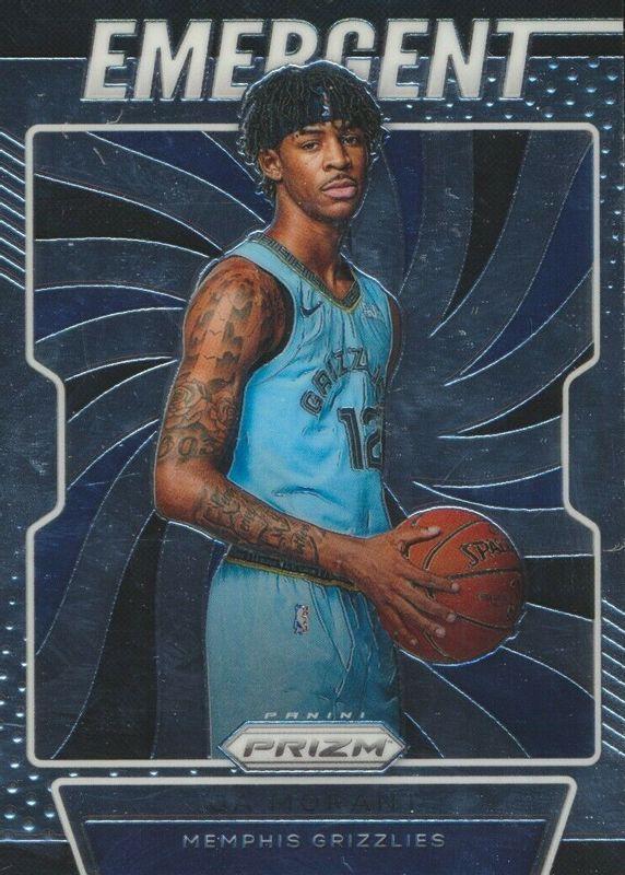 2019-20 PANINI PRIZM JA MORANT EMERGENT PSA 10 GEM 2024 MINT