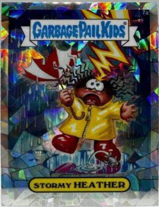 Stormy HEATHER [Atomic] #7a 2013 Garbage Pail Kids Chrome