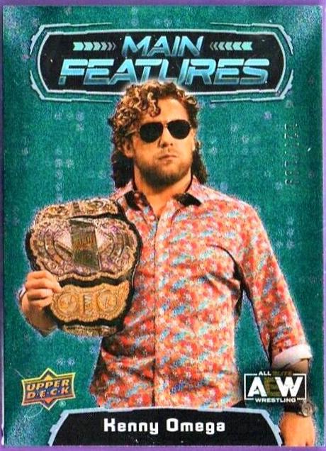 Kenny Omega [Green] #MF-1 Wrestling Cards 2022 Upper Deck AEW Main Features