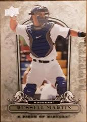 Russell Martin #51 Baseball Cards 2008 Upper Deck Piece of History Prices