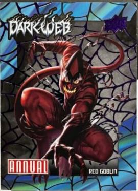 Red Goblin [Purple] #DW-15 Marvel 2023 Upper Deck Annual Dark Web