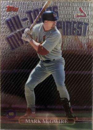 Mark McGwire [Refractor] #M3 Baseball Cards 1999 Topps All Mystery Finest