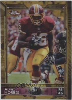 Alfred Morris [Gold Refractor] #57 Football Cards 2015 Topps Chrome Mini