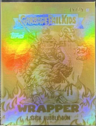 Wrapper [Gold] #17 Garbage Pail Kids 2024 Game Over