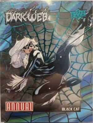 Black Cat [Turquoise] #DW-13 Marvel 2023 Upper Deck Annual Dark Web