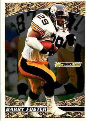 Barry Foster #29 Football Cards 1993 Topps Black Gold