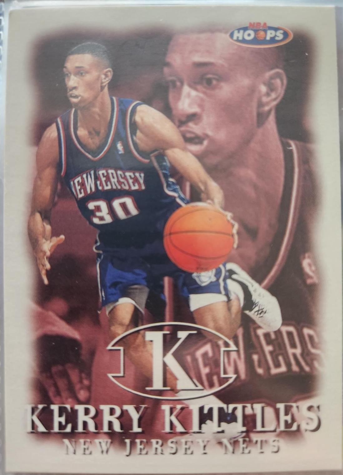 Kerry Kittles #40 Basketball Cards 1998 Hoops