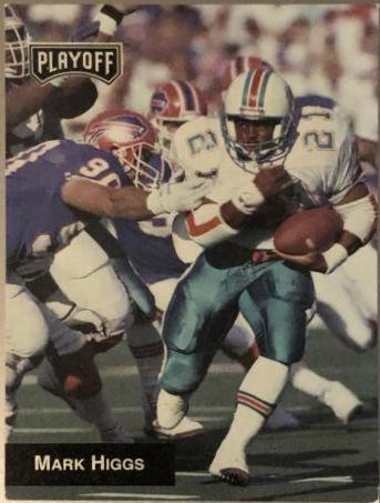 Mark Higgs #192 Football Cards 1993 Playoff