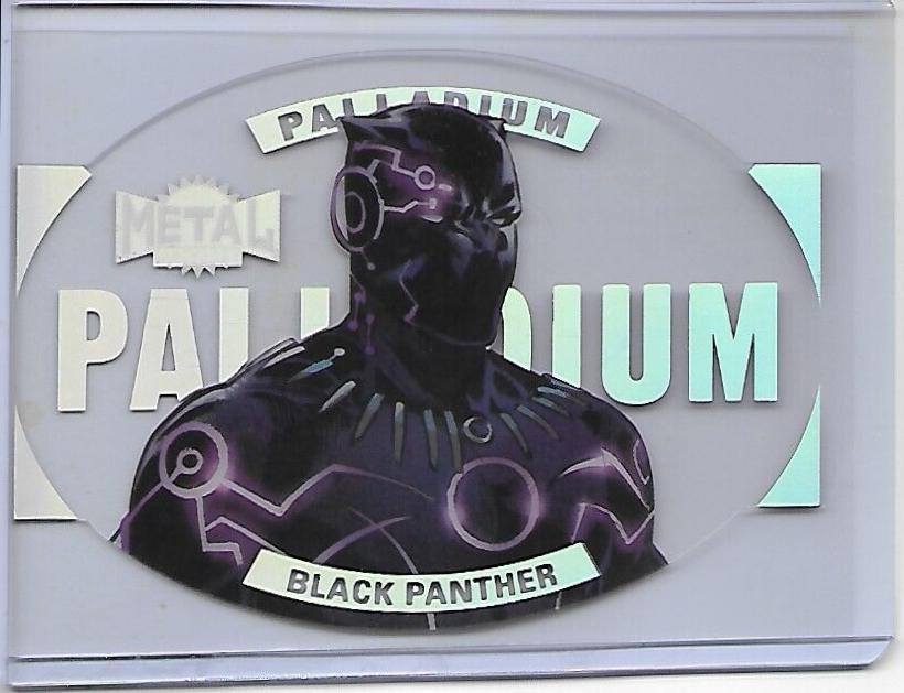 Black Panther #P-24 2024 SkyBox Metal Universe Avengers Palladium