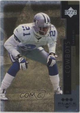 Deion Sanders [Triple] #81 Football Cards 1998 Upper Deck Black Diamond