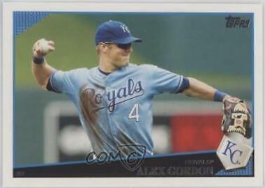 Alex Gordon #145 Baseball Cards 2009 Topps