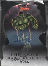 Hulk [Auto] #CP-12 Marvel 2022 Ultra Avengers Checkmate