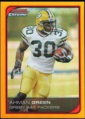 Ahman Green [Orange Refractor] #135 Football Cards 2006 Bowman Chrome Prices