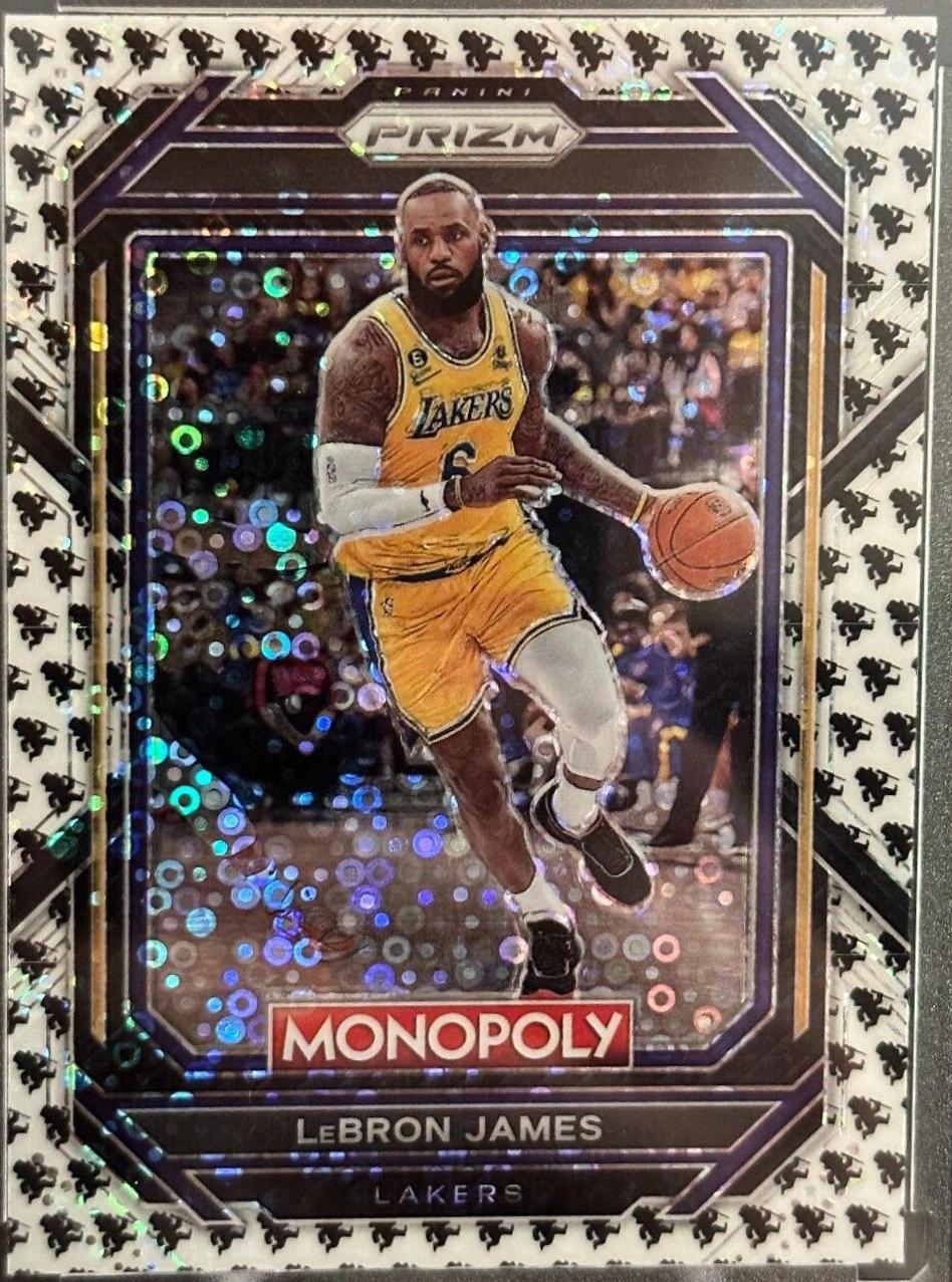 LeBron James [Running Mr. Monopoly] 40 Prices 2022 Panini Prizm