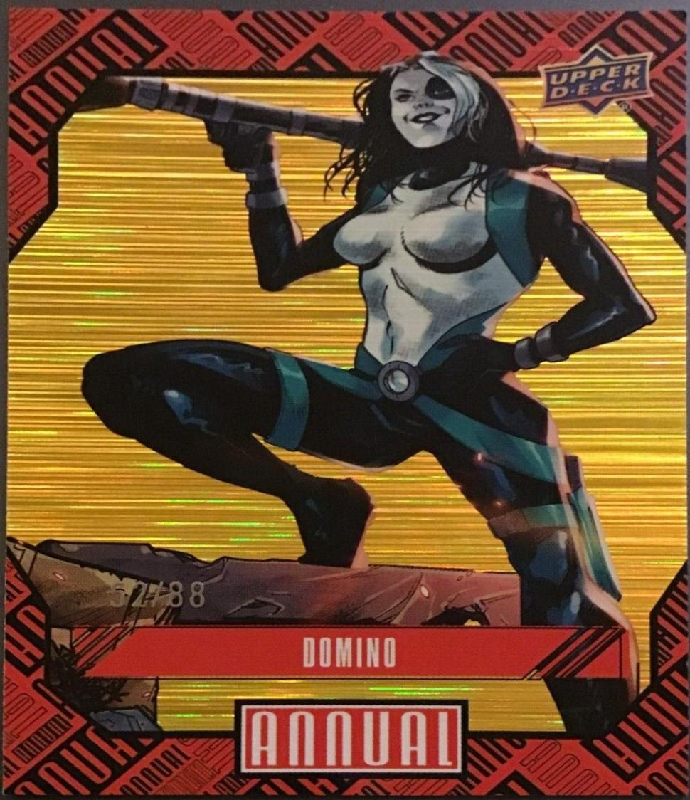 Domino [Gold] #19 Marvel 2023 Upper Deck Annual