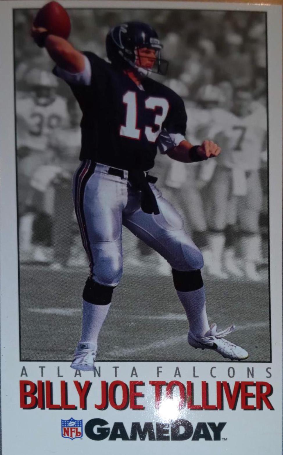 Billy Joe Tolliver #375 Football Cards 1992 Fleer Gameday