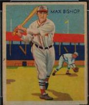 Max Bishop #6 Baseball Cards 1935 Diamond Stars