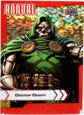 Doctor Doom [Gold Linearity] #25 Marvel 2022 Upper Deck Annual