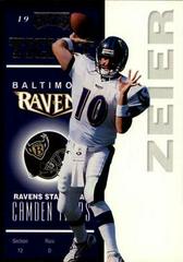 Eric Zeier #7 Football Cards 1998 Playoff Contenders Ticket Prices