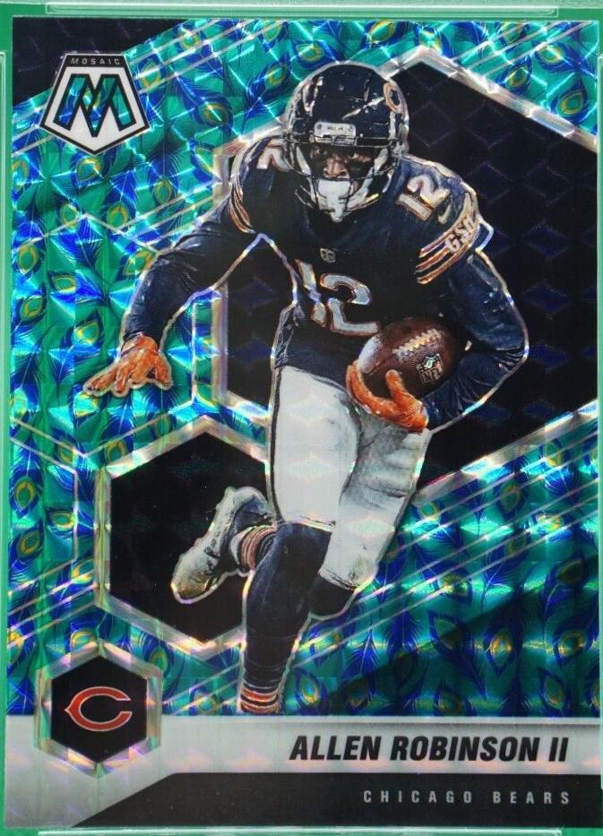 Allen Robinson II [Choice Peacock Mosaic] #40 Football Cards 2021 Panini Mosaic