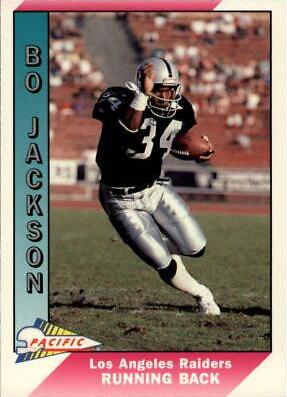 Bo Jackson #234 Football Cards 1991 Pacific