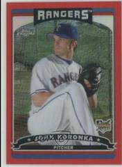 John Koronka #324 Baseball Cards 2006 Topps Chrome Prices