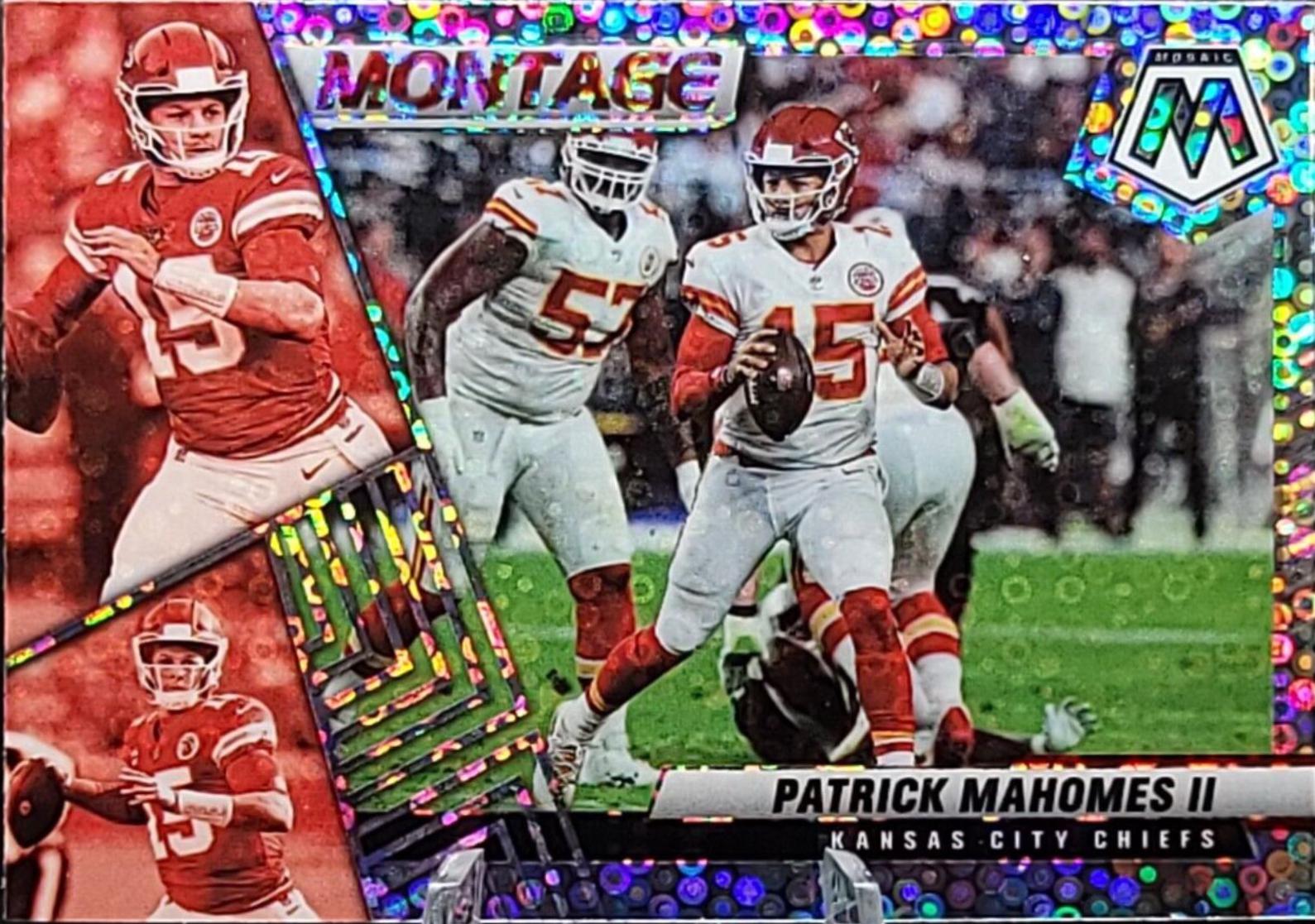 2022 PATRICK MAHOMES NO shops HUDDLE SILVER DISCO